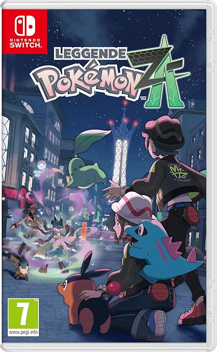 Leggende Pokemon: Z-A Videogioco Nintendo Ed. Italiana Versione su scheda
